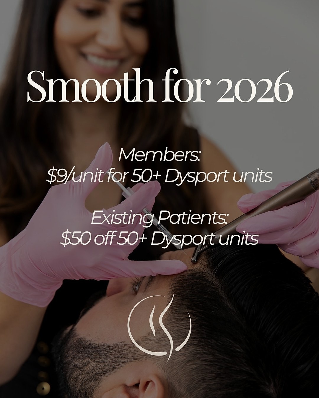 October promotion for VI Peels treatment series.