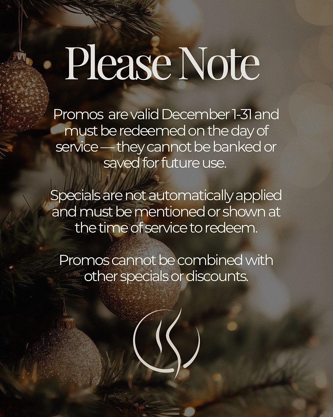 October promo details with Halloween theme.